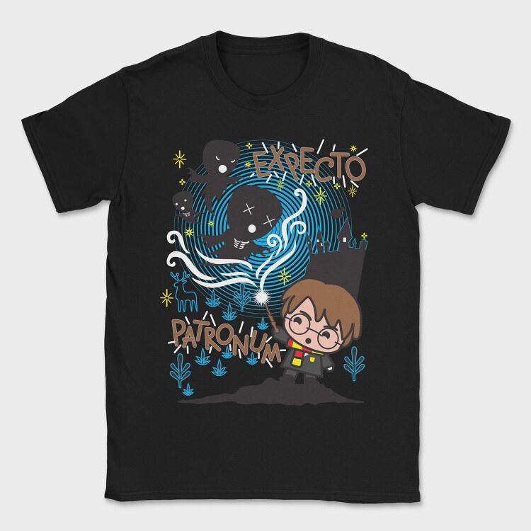 Expecto Patronum Harry Potter, Tricou Barbati (Unisex)