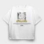 Evolution 1, Tricou Oversize Barbati (Unisex)