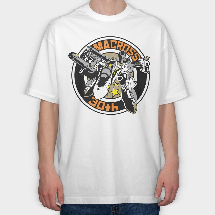 Robotech 8, Tricou Oversize Barbati (Unisex)