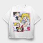 Sailor Moon 12, Tricou Oversize Barbati (Unisex)