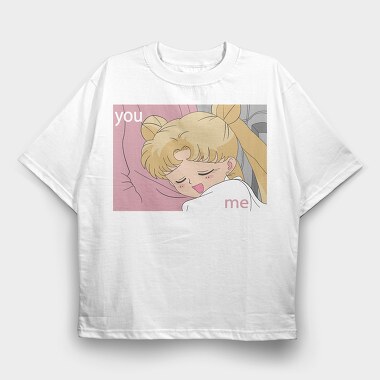 Sailor Moon 13, Tricou Oversize Barbati (Unisex)