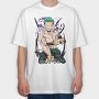 Roronoa Zoro, Tricou Oversize Barbati (Unisex)