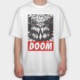 Doom 2, Tricou Oversize Barbati (Unisex)