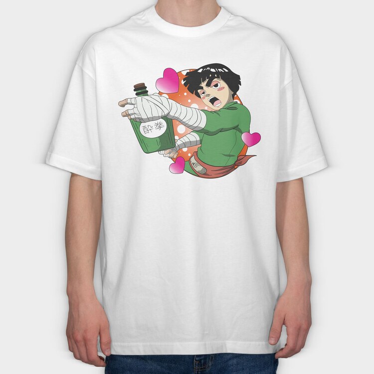 Rock Lee, Tricou Oversize Barbati (Unisex)