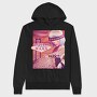 Mars Planet Psychedelic, Hanorac Oversize Barbati (Unisex)