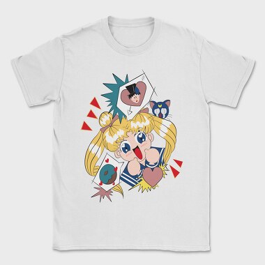 Sailor Moon 20, Tricou Barbati (Unisex)