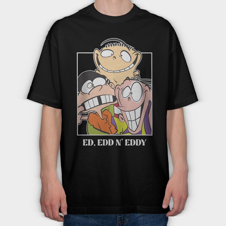 Ed Edd N Eddy, Tricou Oversize Barbati (Unisex)