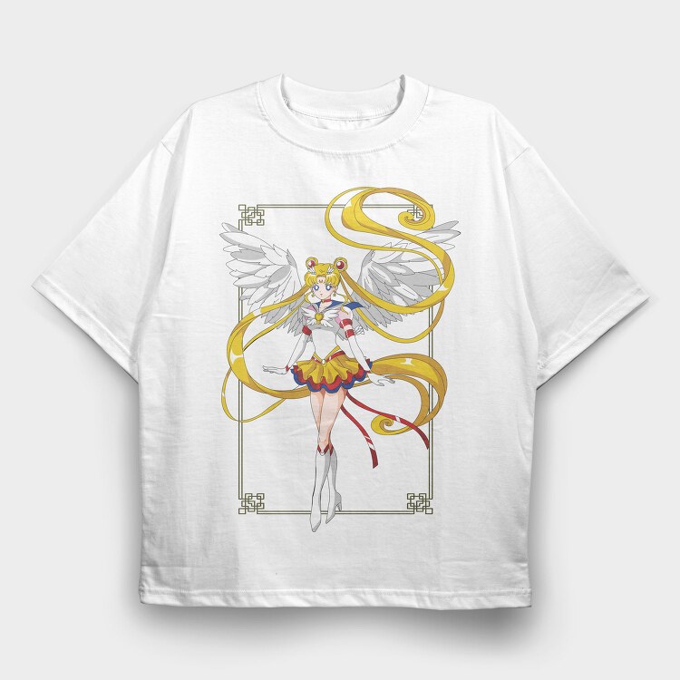 Sailor Moon 23, Tricou Oversize Barbati (Unisex)