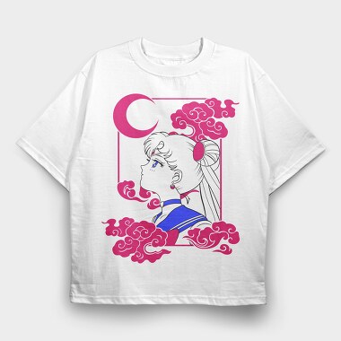 Sailor Moon 6, Tricou Oversize Barbati (Unisex)