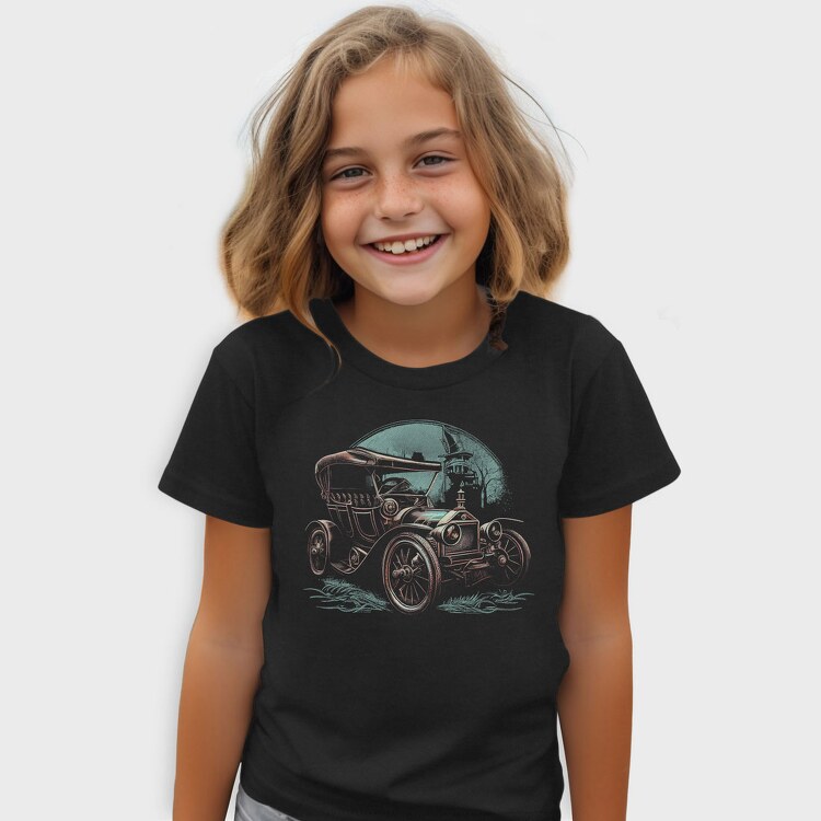 Steampunk Car, Tricou Copii