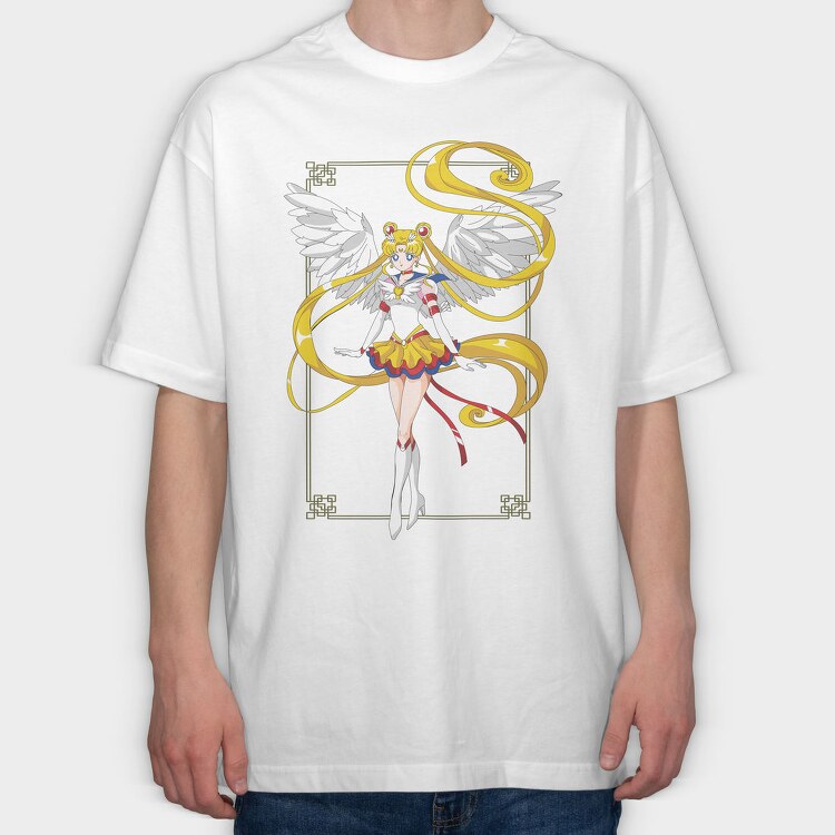 Sailor Moon 23, Tricou Oversize Barbati (Unisex)