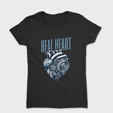 Mechanical Heart Anatomy Real Heart, Tricou Femei