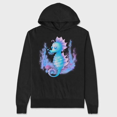 Singing Seahorse, Hanorac Oversize Barbati (Unisex)