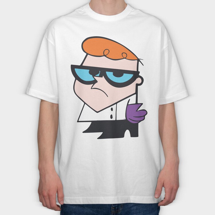 Dexter Laboratory 9, Tricou Oversize Barbati (Unisex)