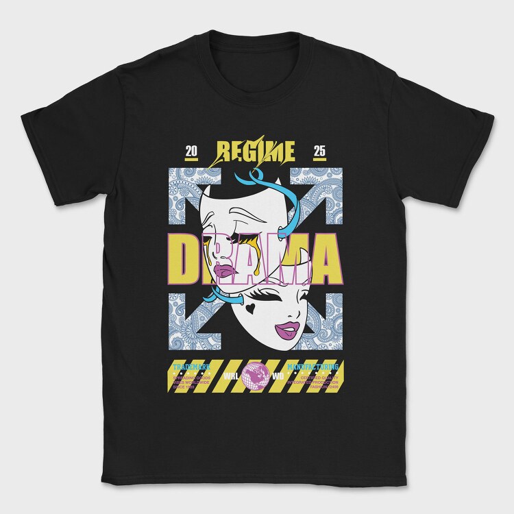 Drama 1, Tricou Barbati (Unisex)
