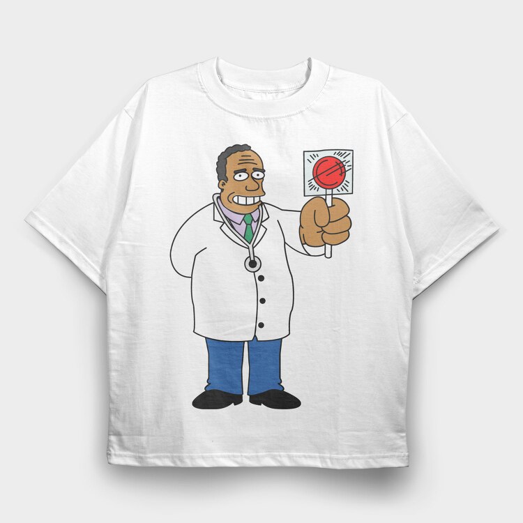 Dr, Tricou Oversize Barbati (Unisex)
