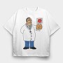 Dr, Tricou Oversize Barbati (Unisex)