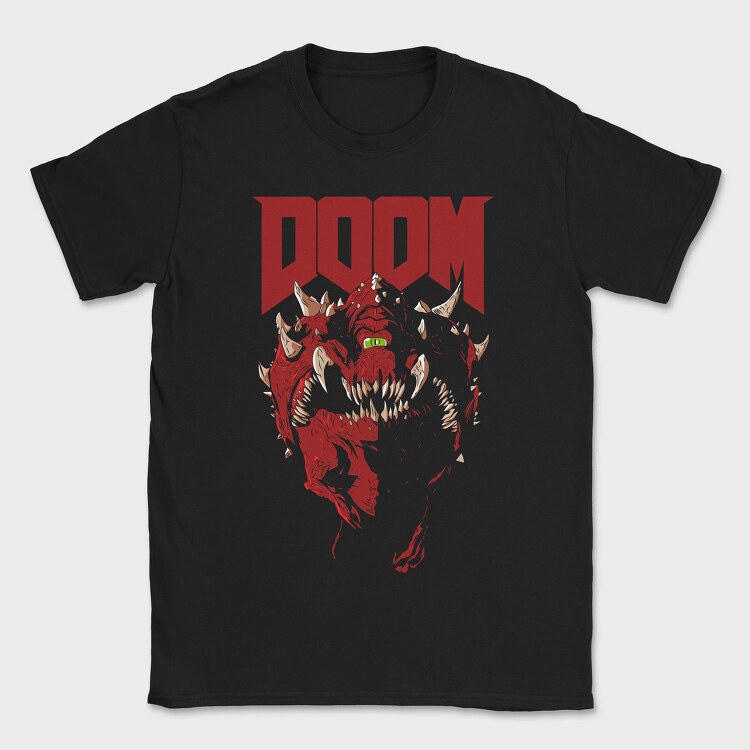 Doom 9, Tricou Barbati (Unisex)