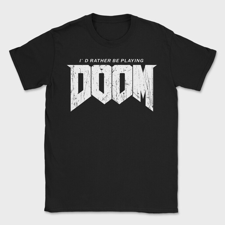 Doom 10, Tricou Barbati (Unisex)
