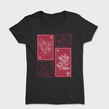 Simple Sakura Flowers 06, Tricou Femei