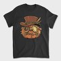 Steampunk Pumpkin, Tricou Barbati (Unisex)