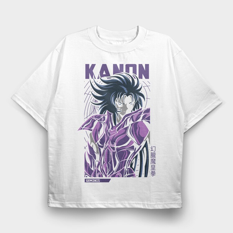 Saint Seiya 3, Tricou Oversize Barbati (Unisex)