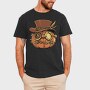 Steampunk Pumpkin, Tricou Barbati (Unisex)