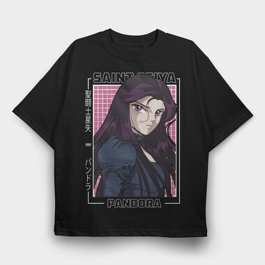 Saint Seiya 5, Tricou Oversize Barbati (Unisex)
