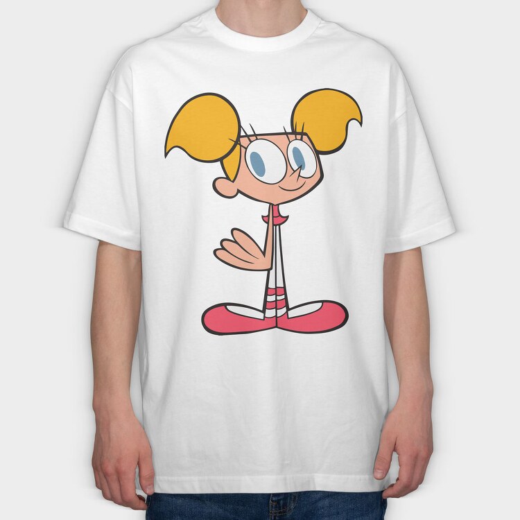 Dexter Laboratory 25, Tricou Oversize Barbati (Unisex)