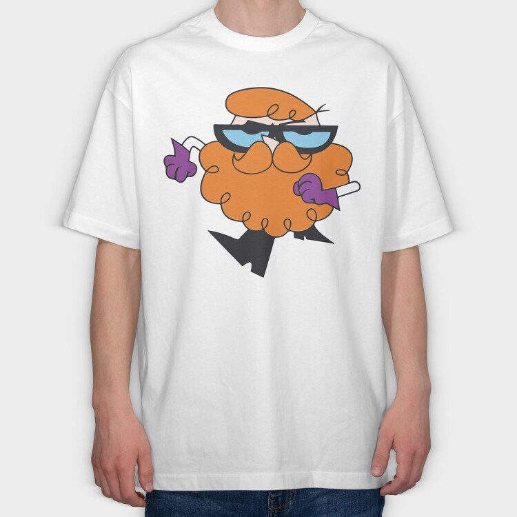 Dexter Laboratory 14, Tricou Oversize Barbati (Unisex)
