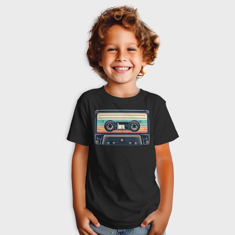 Cassete Vintage, Tricou Copii