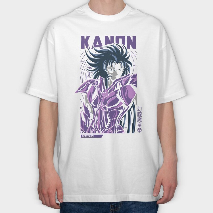 Saint Seiya 3, Tricou Oversize Barbati (Unisex)