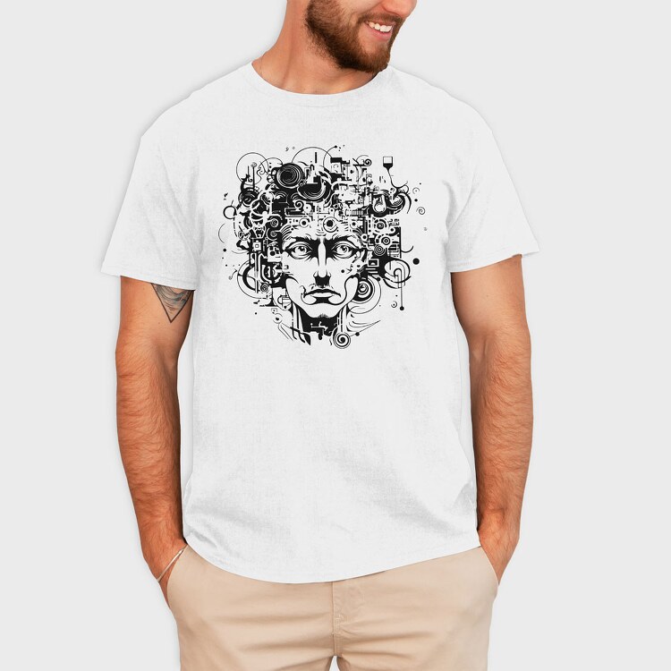Mechanism Head, Tricou Barbati (Unisex)