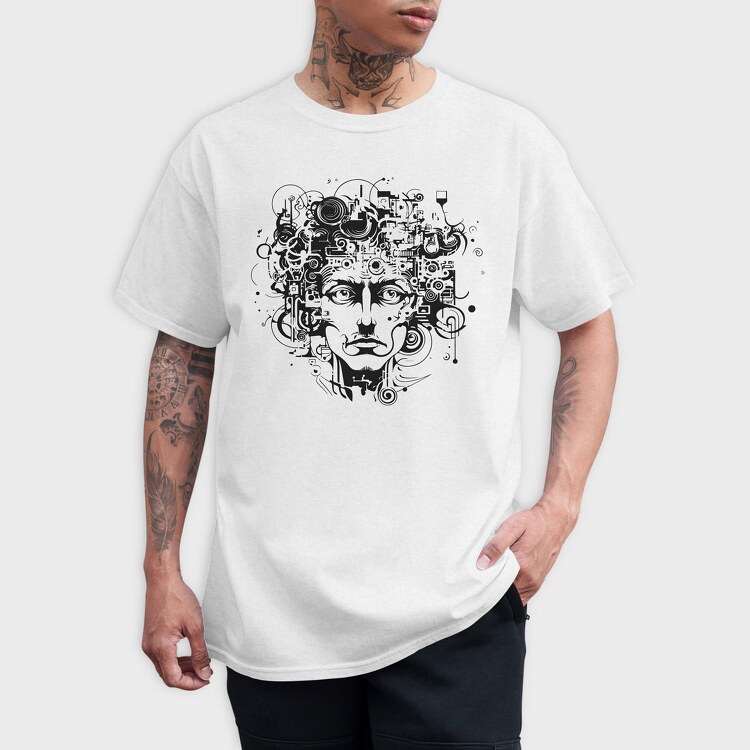 Mechanism Head, Tricou Barbati (Unisex)