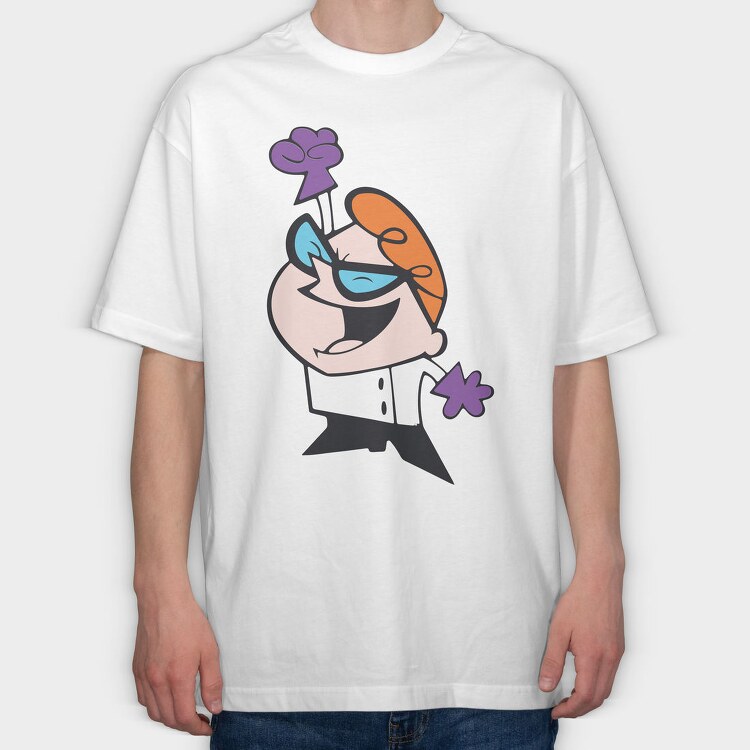 Dexter Laboratory 7, Tricou Oversize Barbati (Unisex)