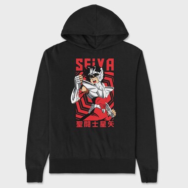 Saint Seiya Knights of the Zodiac 7, Hanorac Oversize Barbati (Unisex)