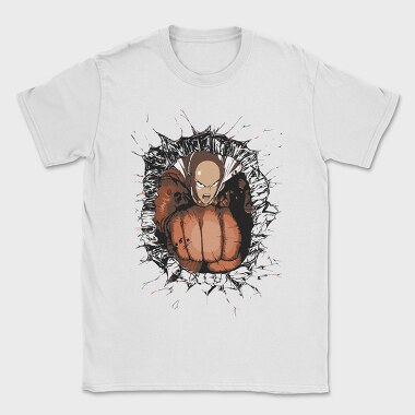 Saitama Kick One Punch Man, Tricou Barbati (Unisex)