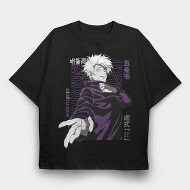 Satoru Gojo 2, Tricou Oversize Barbati (Unisex)