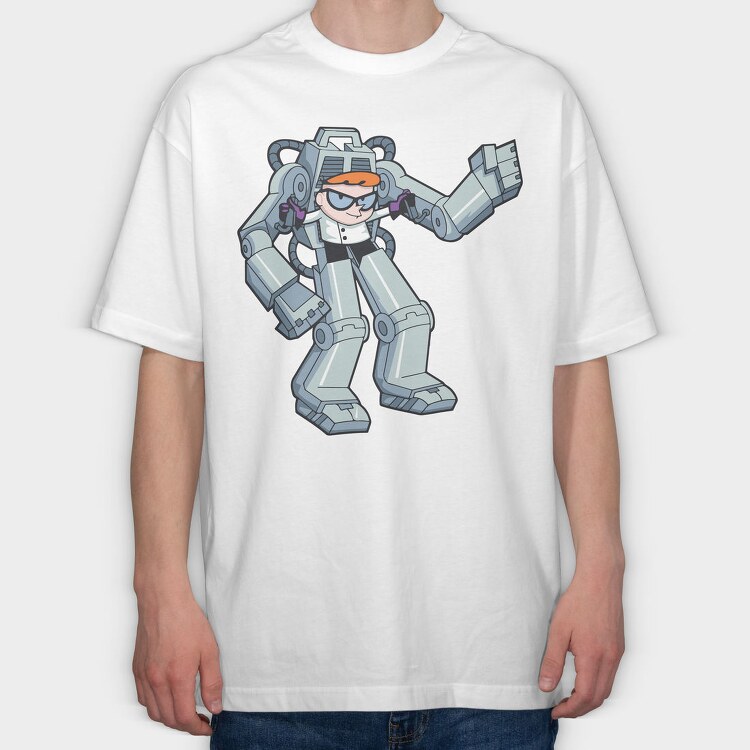 Dexter Laboratory 12, Tricou Oversize Barbati (Unisex)