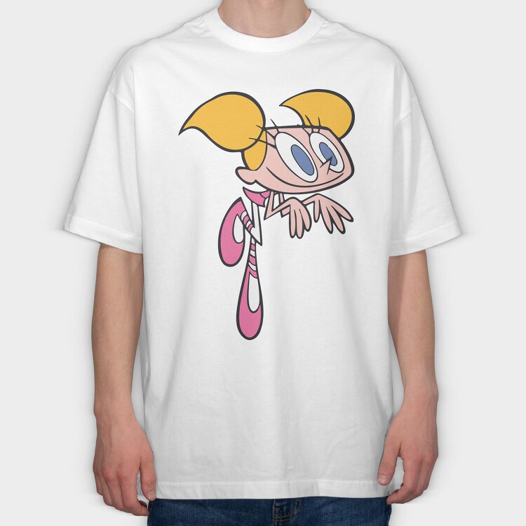 Dexter Laboratory 23, Tricou Oversize Barbati (Unisex)