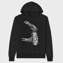 Skeleton Opening Beer Can It S Beer Time, Hanorac Oversize Barbati (Unisex)