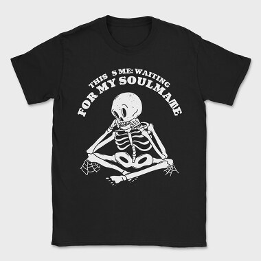 Skeleton Waiting For Love Request, Tricou Barbati (Unisex)