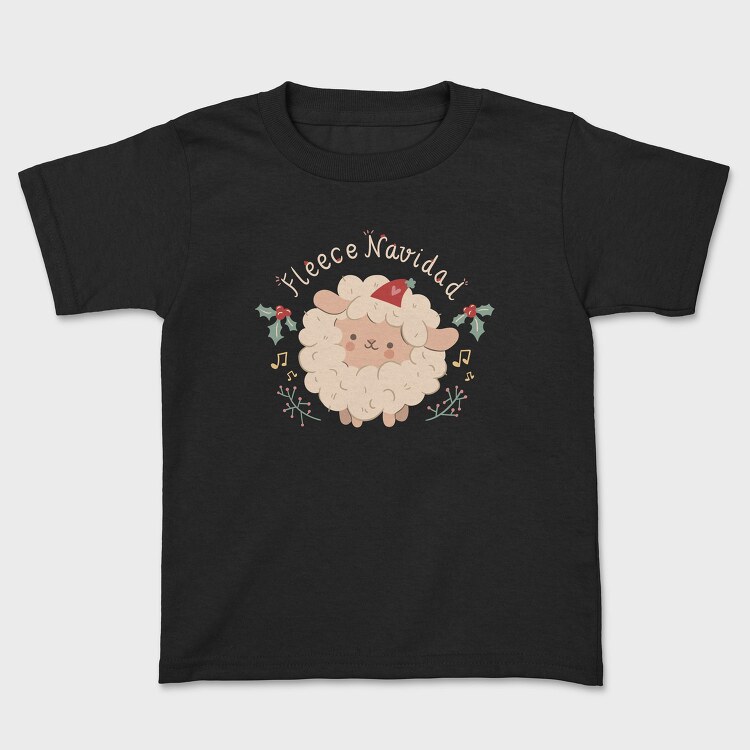 Merry Christmas Cute Sheep 1, Tricou Copii