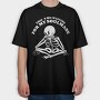 Skeleton Waiting For Love Request, Tricou Oversize Barbati (Unisex)