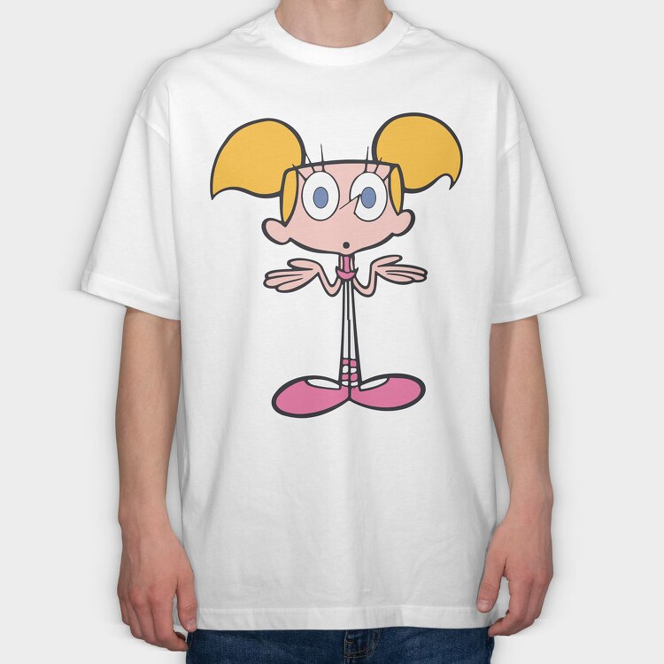 Dexter Laboratory 22, Tricou Oversize Barbati (Unisex)