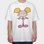 Dexter Laboratory 22, Tricou Oversize Barbati (Unisex)