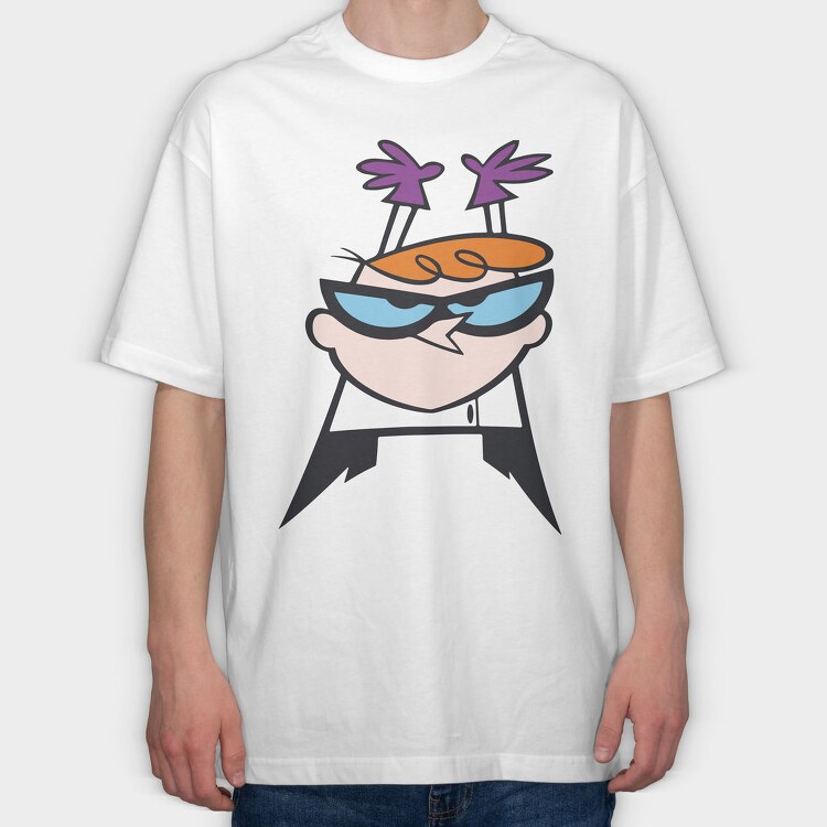 Dexter Laboratory 11, Tricou Oversize Barbati (Unisex)
