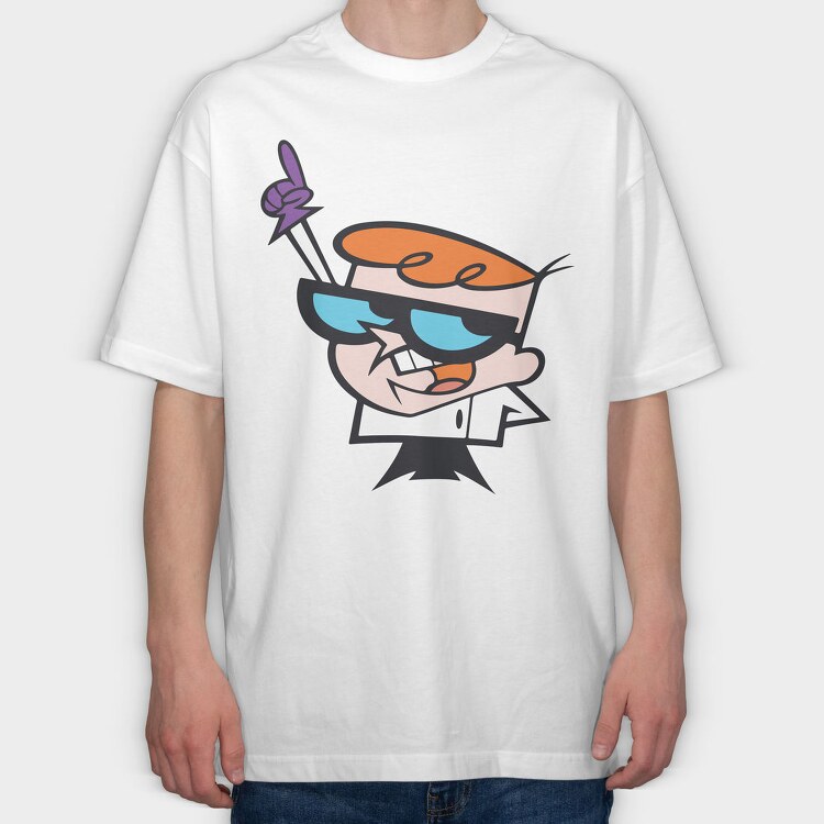 Dexter Laboratory 4, Tricou Oversize Barbati (Unisex)