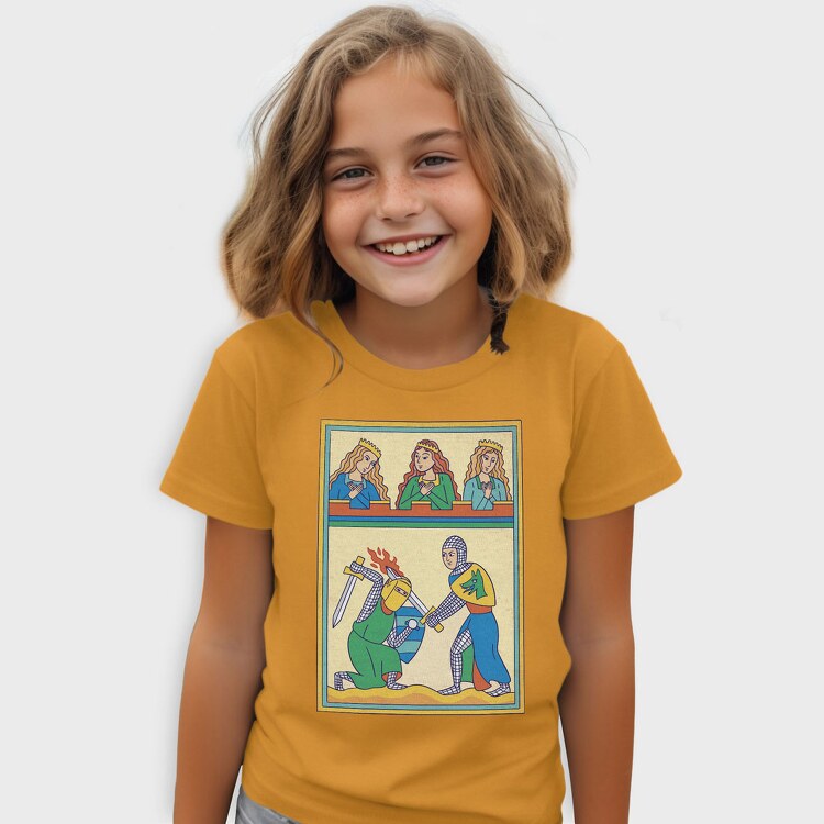 Medieval Illustration, Tricou Copii