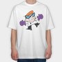 Dexter Laboratory 10, Tricou Oversize Barbati (Unisex)